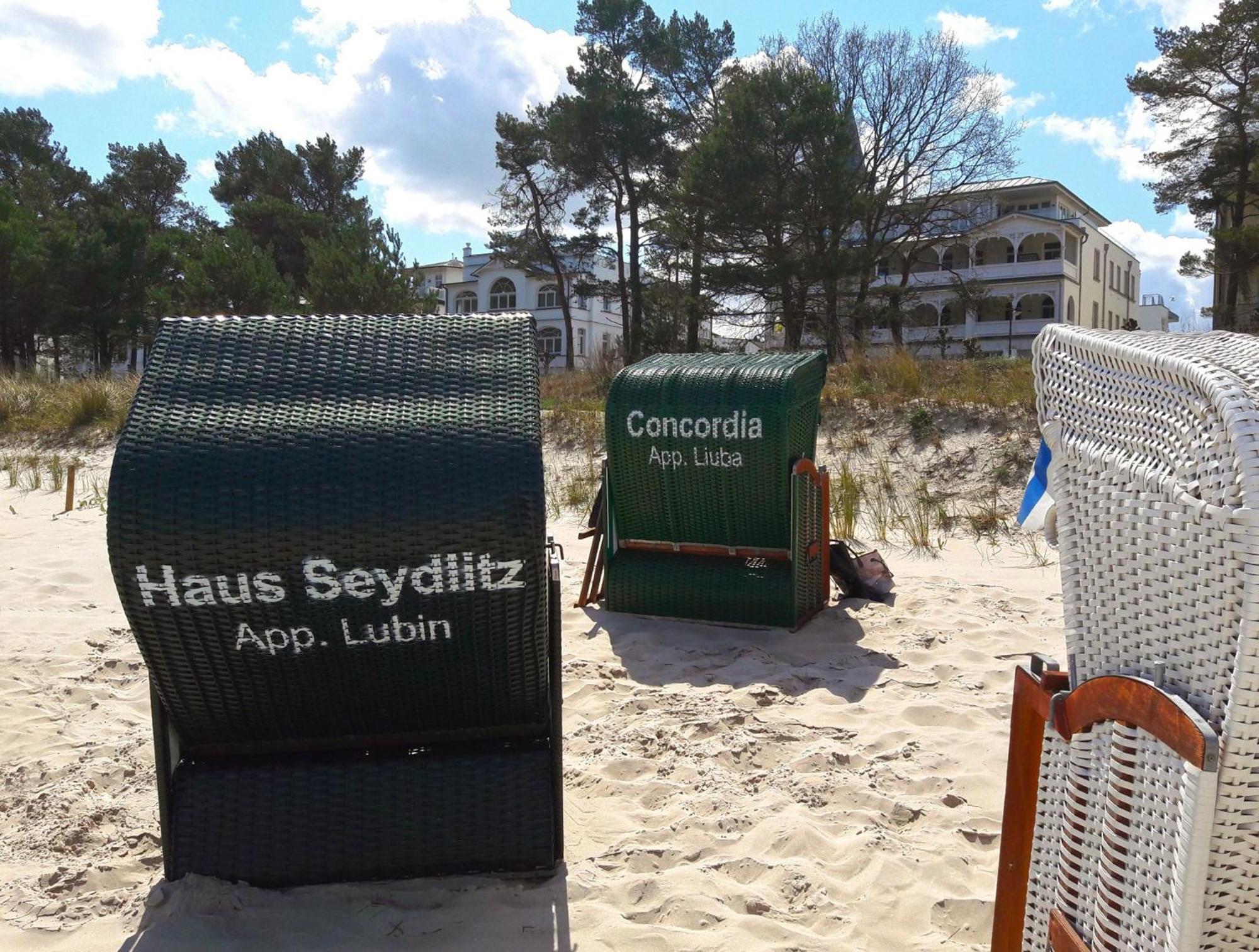 Haus "Seydlitz" In Binz - Wg15 "Lubin" Mit Terrasse Strandnah Екстериор снимка